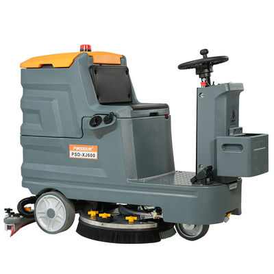 Ametek Outdoor Ride On Floor Scrubber Cleaner For Shopping Mall