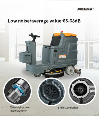 ODM Ride On Floor Scrubber Dryer Warehouse Floor Cleaner For Hospital