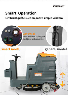 Garage Ride On Floor Scrubber Dryer Sweeper Machine