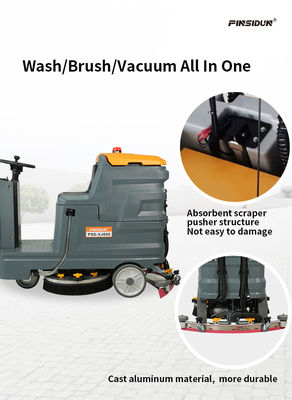 Customized Ride On Floor Scrubber Dryer 20" Lightweight
