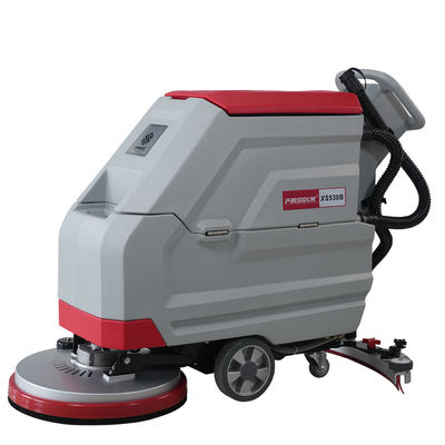 Walk Behind Garage Floor Scrubber Machine 24V 100Ah