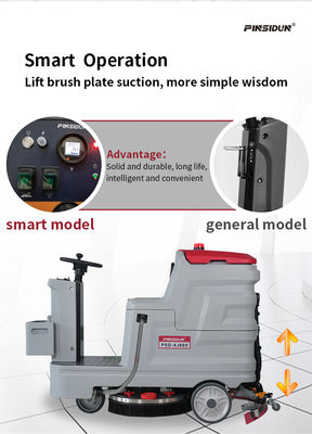 OEM Drivable Commercial Concrete Floor Scrubber Cleaner For Tile