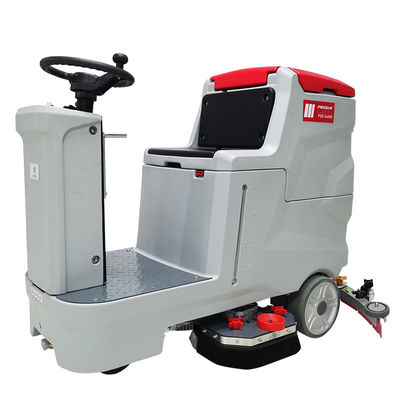 Supermarket Ride On Floor Sweeper Cleaning Machine Automatic 24V