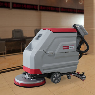 PSD 860 Commercial Industrial Walk Behind Orbital Warehouse Floor Scrubber 70DB