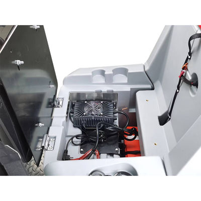 High Cleaning Capacity Hand Push Double Brush Wash Floor Machine Equipment