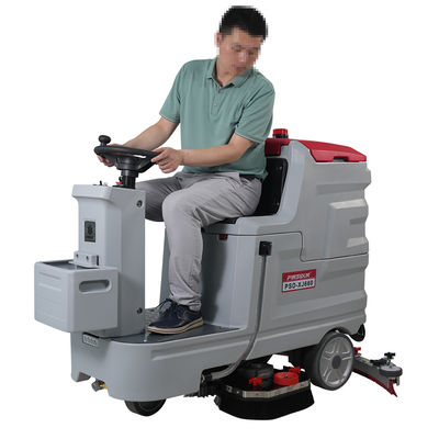 45Inch Height Rider Floor Scrubber Ride On Cleaning Machine For Garage