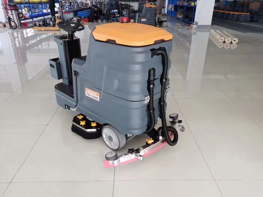 Commercial Auto Scrubber Floor Machine Equipment Double Disc For Hotel