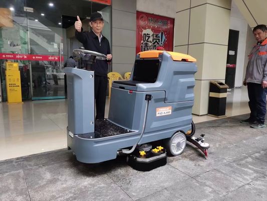 ODM Cement Floor Scrubber Industrial Floor Cleaning Equipment For Hospital