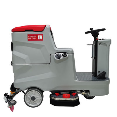 Supermarket Ride On Floor Sweeper Cleaning Machine Automatic 24V
