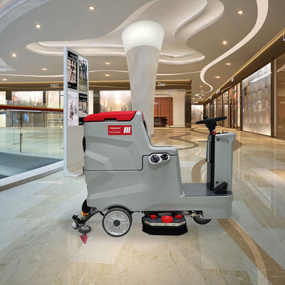 Ride On Floor Sweeper Scrubber Cleaning Machine For Garage
